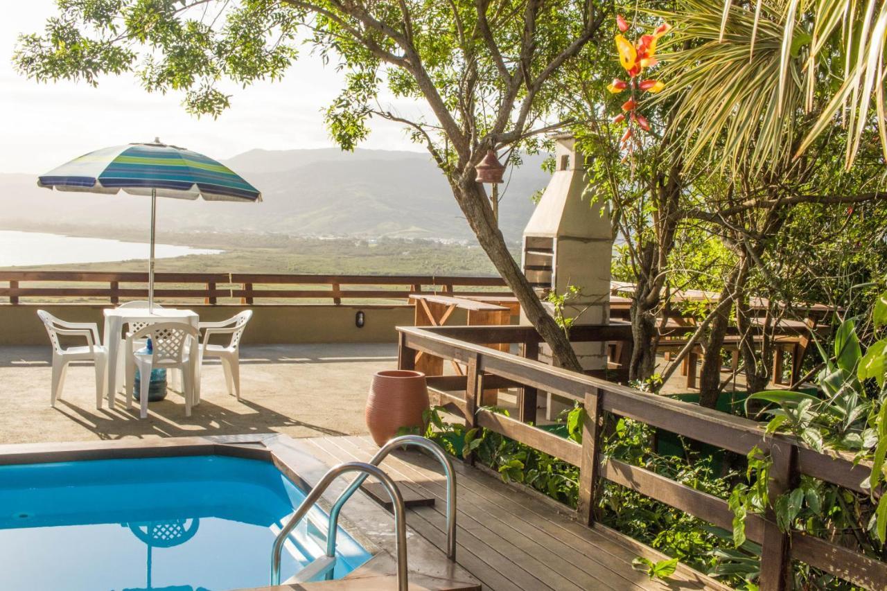 Casa Com Piscina E Incrivel Vista Para Lagoa Гаропаба Экстерьер фото