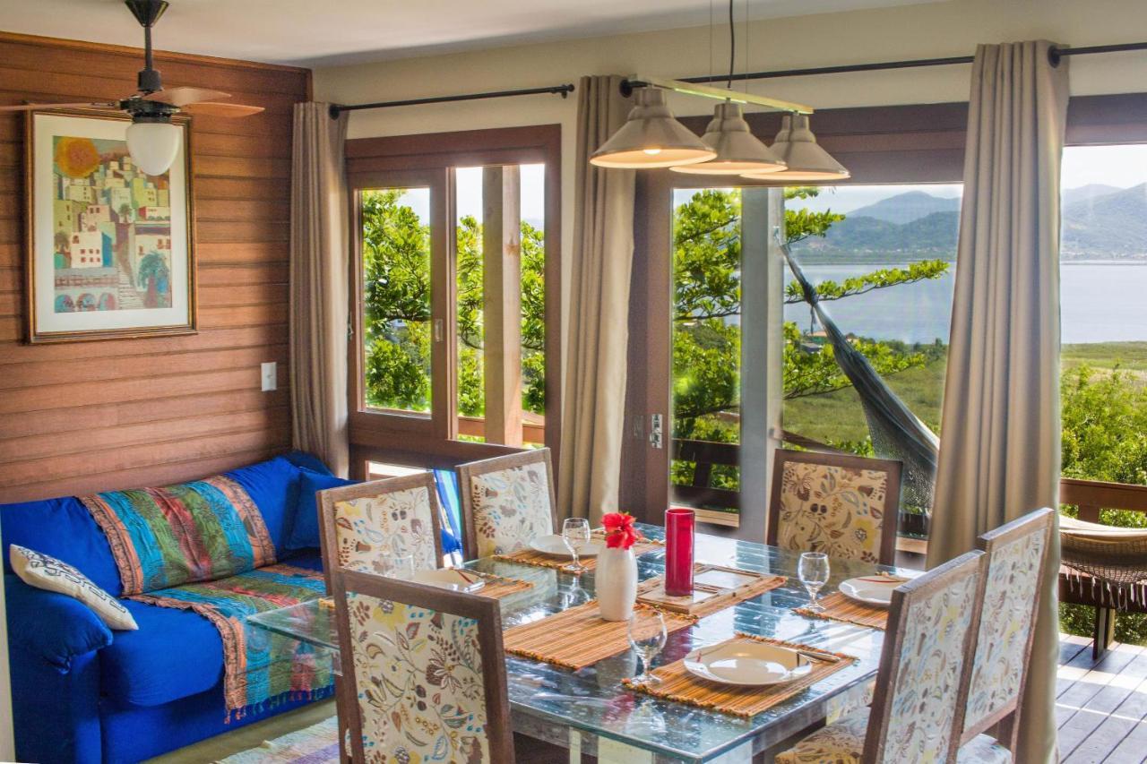 Casa Com Piscina E Incrivel Vista Para Lagoa Гаропаба Экстерьер фото